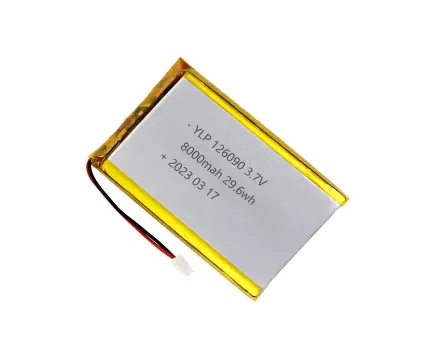 Customized li-polymer battery 3.7V 8000mah 29.6wh for ebook application