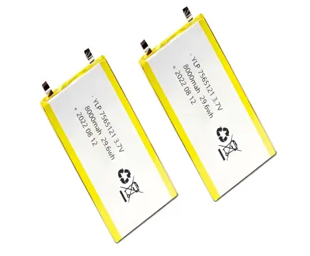 Customized li-polymer battery 3.7V 8000mah 29.6wh for GPS navigator