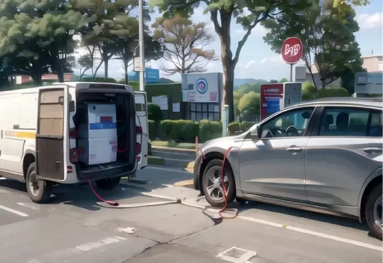 Our company's mobile rescue charging has been exported to the European market for several years. The product has recently been deployed in a road rescue operation