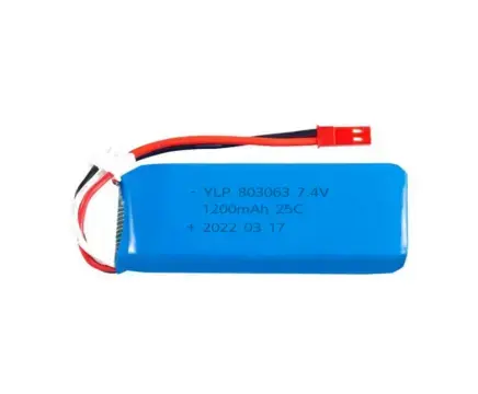 803063 1200mah 25C 7.4V Long Cycle Life Li-polymer Battery Packs