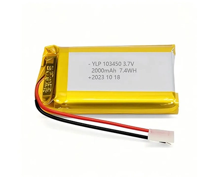 Yilai Power 103450 3.7v 2000mah Lithium Polymer Battery